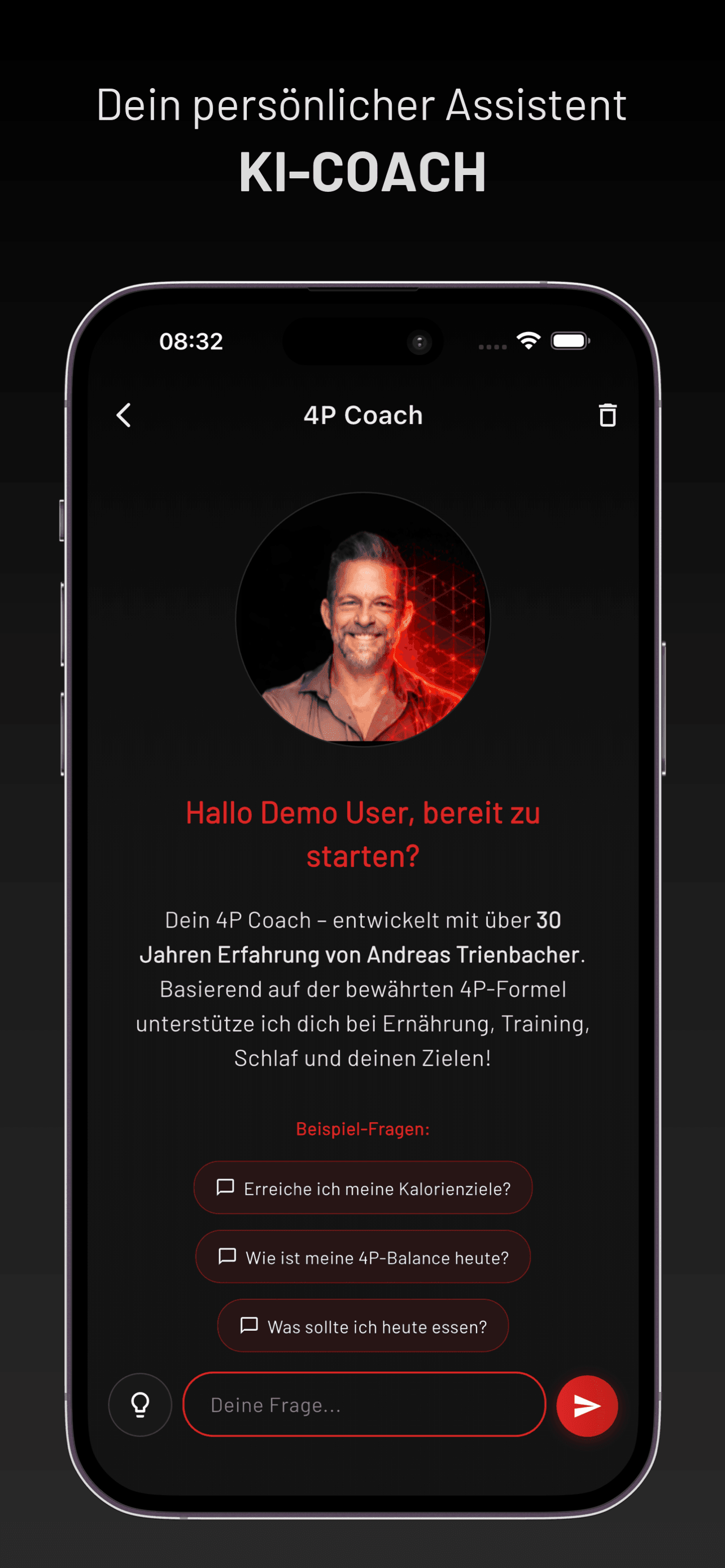 4P Balance KI-Coach – Dein persönlicher Ernährungsberater rund um die Uhr